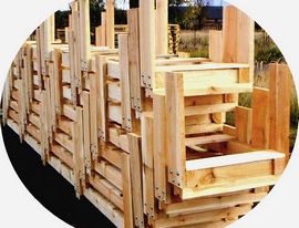 Drewniane palety specjalne