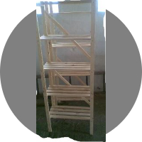 Regał drewniany – Typ 5P